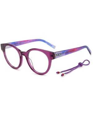 Missoni Lila Acetat Damenuhr Rahmen