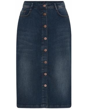 Cro Denim Skirts - Blue