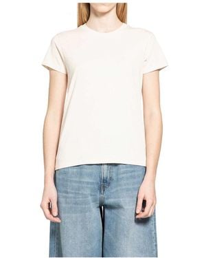 6397 Tops ,Wit ,Katoen Mini Boy T - Blauw