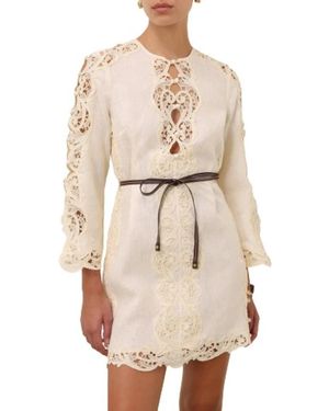 Zimmermann Short Dresses - Natural