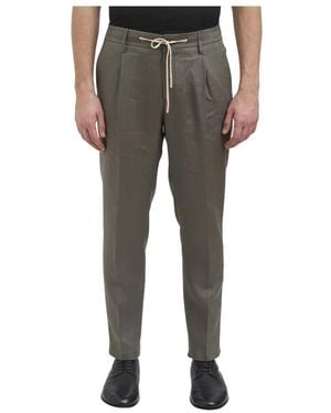 Daniele Alessandrini Slim-Fit Trousers - Grey