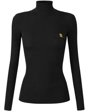 Elisabetta Franchi Turtlenecks - Black