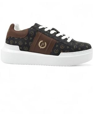 Pollini Schoenen ,Veelkleurig ,Heritage 70 Sneakers - Zwart