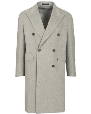 Tagliatore Double-Breasted Coats - Grigio