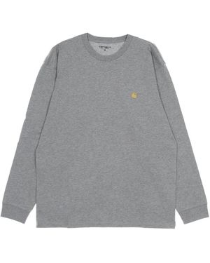 Carhartt Long Sleeve T-Shirts - Grey