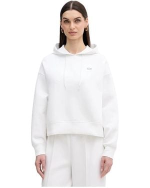 Lacoste Hoodies - Weiß