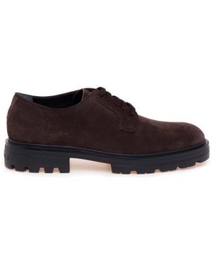 Hogan Laced Shoes - Brown