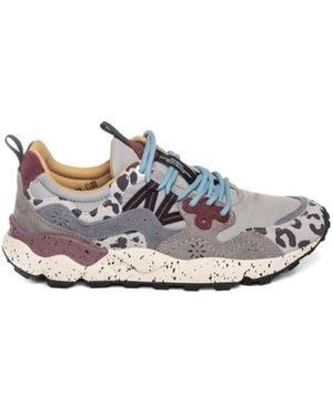 Flower Mountain Schoenen ,Veelkleurig ,Suède Yamano 3 Uni - Blauw