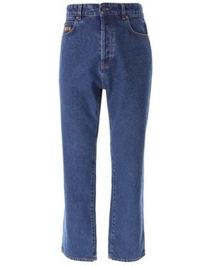 MSGM Straight Jeans - Blu