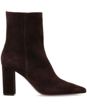 Paris Texas Heeled Boots - Marron
