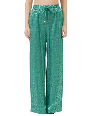Just Cavalli Straight Pants - Green