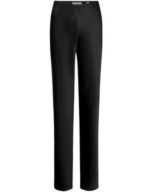Vince Broeken ,Zwart ,Polyester Fluid Bias Pant