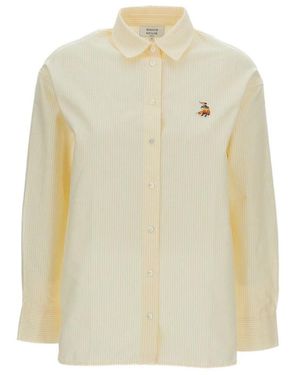 Maison Kitsuné Shirts - White