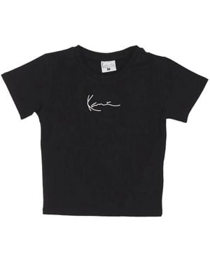 Karlkani T-Shirts - Zwart