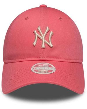 KTZ Accessoires ,Roze ,Katoen League Essential Midi 9Twenty Cap - Rood