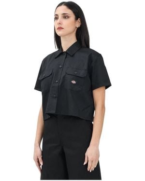 Dickies Short Sleeve Shirts - Zwart