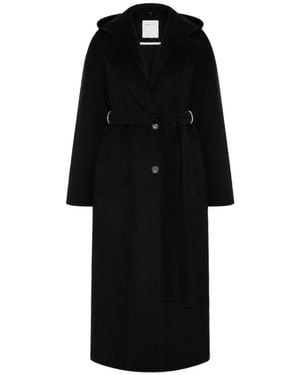 Sportmax Olmo Mantel - Schwarz