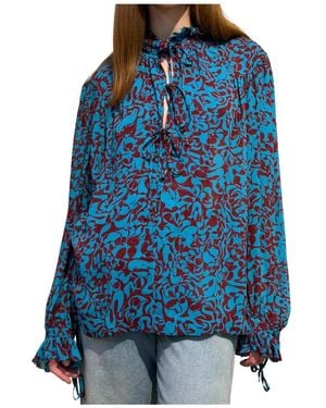 Dries Van Noten Hemden - Blauw
