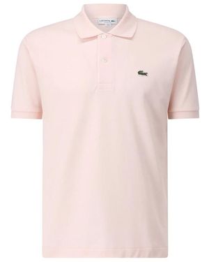 Lacoste Klassisches Polo-Shirt Für Zeitlosen Stil - Pink