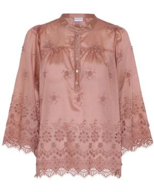 iN FRONT Blouses - Pink