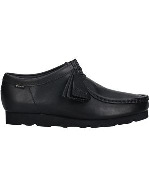 Clarks Schoenen ,Zwart ,Leer Wallabee Gtx