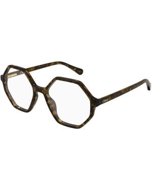 Chloé Geometrische Bril - Zwart