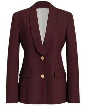 Alberta Ferretti Tailored Blazer - Paars