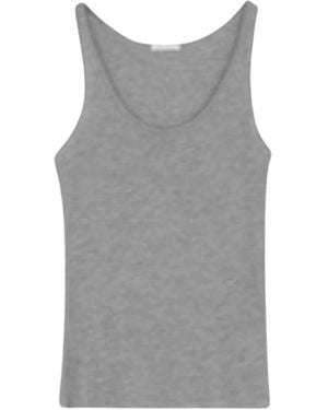 Skall Studio Sleeveless Tops - Grey