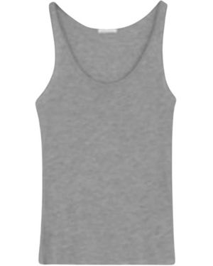 Skall Studio Tops ,Grijs ,Leer Lynn Top