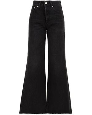 CYCLE Luna Mid Rise Flared Jeans - Zwart