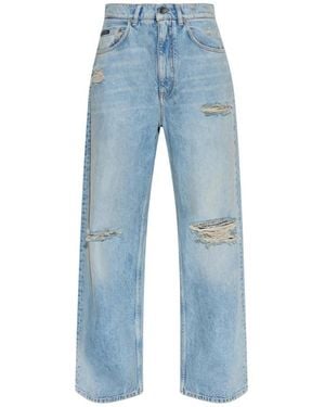 Dolce & Gabbana Wide Jeans - Azul