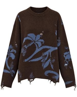 Akep Round-Neck Knitwear - Black