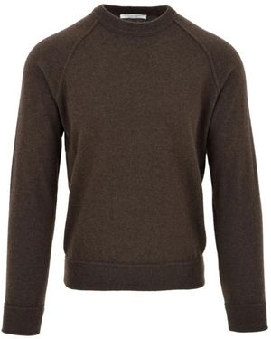FILIPPO DE LAURENTIIS Round-Neck Knitwear - Brown
