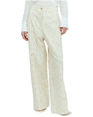 Song For The Mute Wide Trousers - White