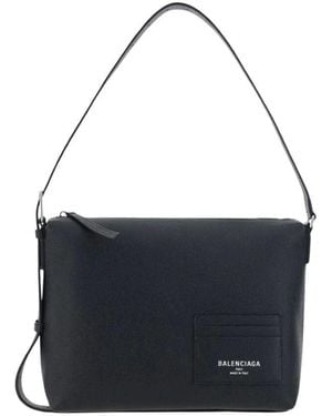 Balenciaga Elegante Schultertasche Für Männer - Blau