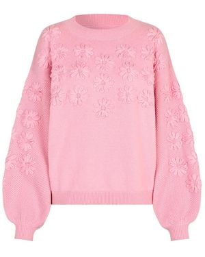 Lolly's Laundry Round-Neck Knitwear - Pink