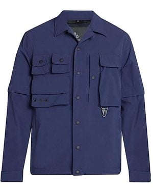 Moncler Light Jackets - Blue