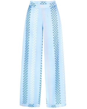 Hèst Wide Trousers - Blu