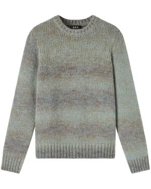 A.P.C. Round-Neck Knitwear - Gris