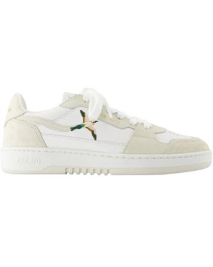 Axel Arigato Weiße Leder Vogelsneakers