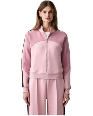 Guess Hoodies & Sweatvesten ,Roze ,Polyester Talitha Zip-Through
