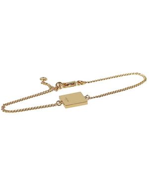 Celine Accessoires ,Geel ,Alphabet U Bracelet - Metallic