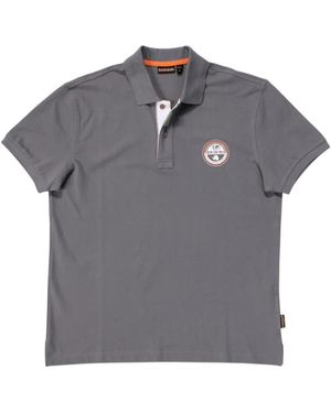 Napapijri Polo Shirts - Grey
