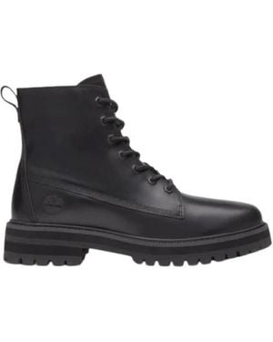 Timberland Lace-Up Boots - Noir