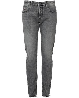 DIESEL Slim-Fit Jeans - Grigio