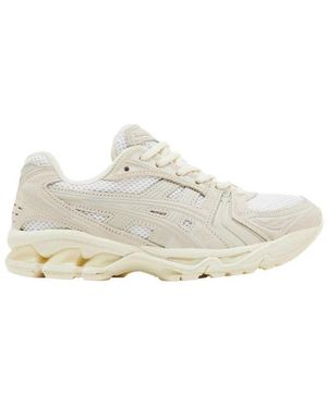 Asics Gel-kayano 14 white smoke grey - Weiß