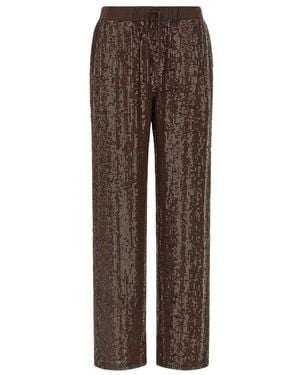 P.A.R.O.S.H. P.A.R.O..H. ,Broeken ,Bruin ,Pailletten De Gaven Broek