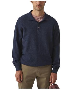 Scotta Round-Neck Knitwear - Blue