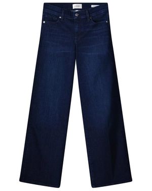 FRAME Straight Jeans - Azul