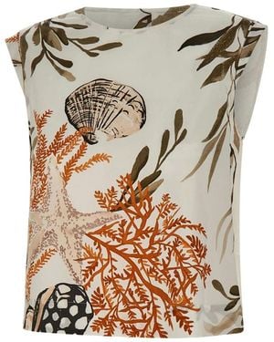 Marella Sleeveless Tops - Multicolour